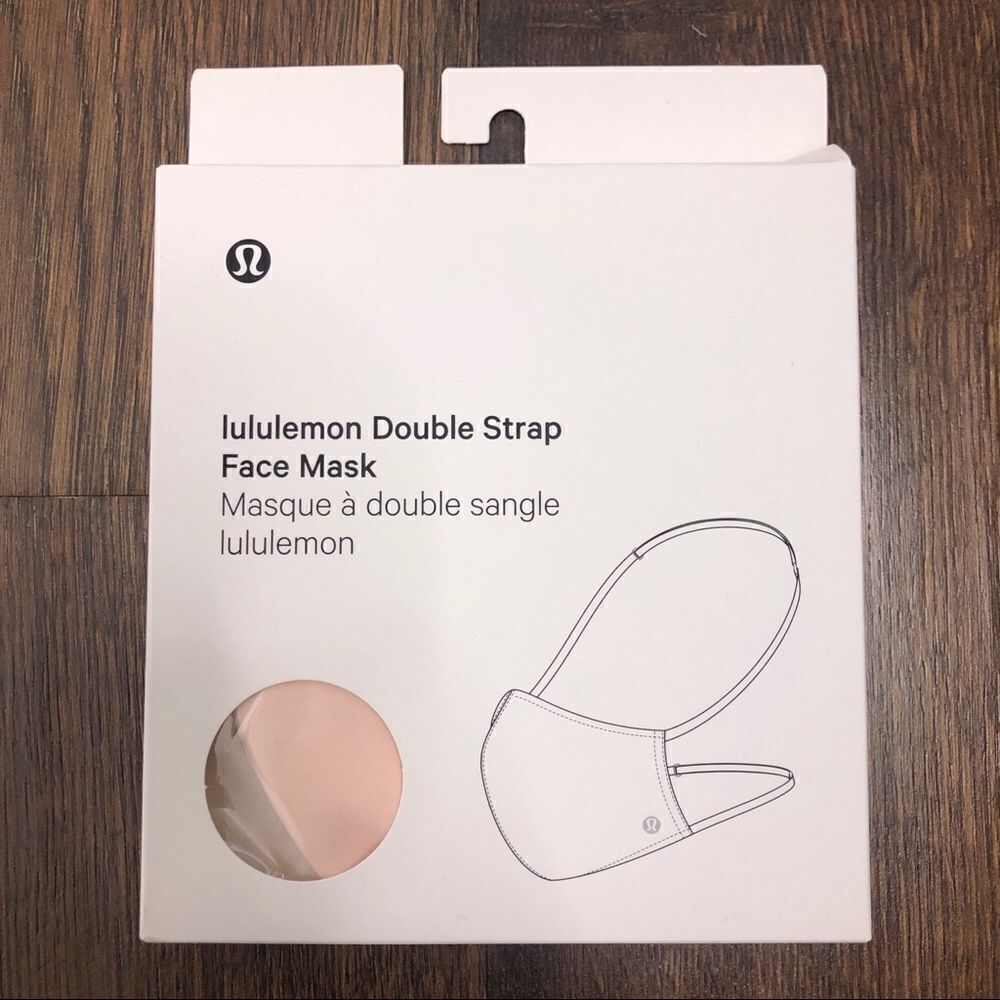 NWT Lululemon Ballet Slipper‎ Pink Facemask Mask Petal Light Cover